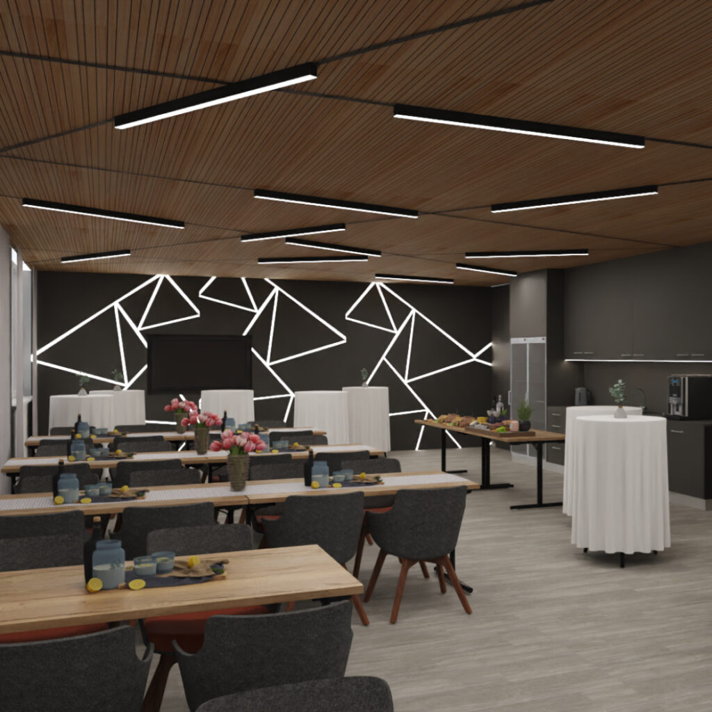 3D-Rendering der Eventlocation "Bergwerk" in Teningen am Kaiserstuhl